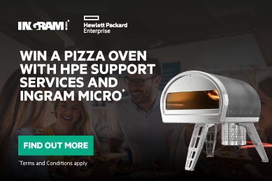 Win A Pizza Oven with HPE Support Services and Ingram Micro