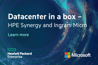 Datacenter in a box - HPE Synergy and Ingram Micro